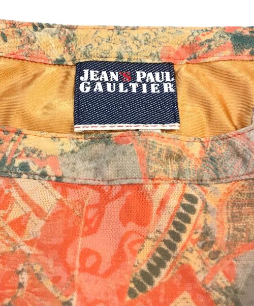 Jean Paul GAULTIER（ジャンポールゴルチェ）Jean Paul GAULTIER (ジャンポールゴルチェ) パワーネットスカート ベージュ サイズ:40の古着・服飾アイテム