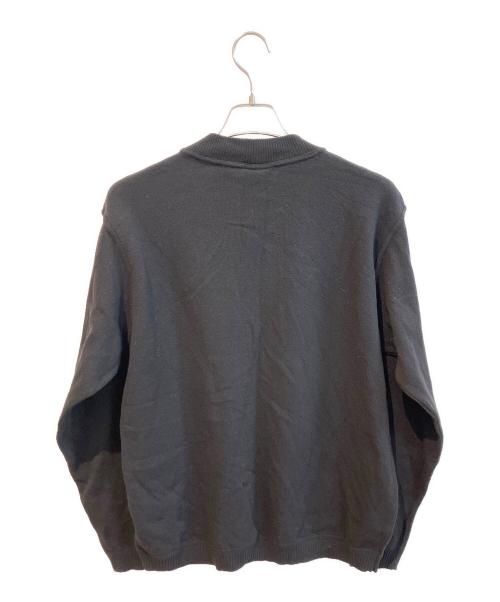 VERSACE JEANS COUTURE（ヴェルサーチ ジーンズクチュール）VERSACE JEANS COUTURE (ヴェルサーチ ジーンズクチュール) ニット ブラック サイズ:Lの古着・服飾アイテム