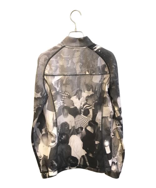 BURBERRY LONDON（バーバリーロンドン）BURBERRY LONDON (バーバリーロンドン) 転写ハーフジップカットソー グレー サイズ:XSの古着・服飾アイテム