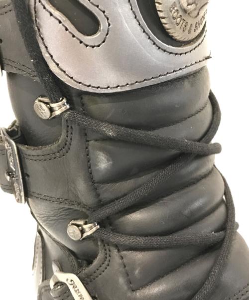 NEW ROCK（ニューロック）new rock (ニューロック) 厚底ロングブーツ ブラック サイズ:41の古着・服飾アイテム