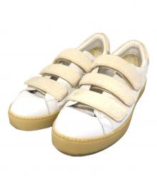 BURBERRY（バーバリー）の古着「ベルトクロススニーカー　ITCARSRL8MAL」｜ホワイト