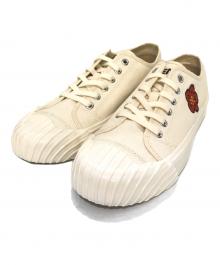 KENZO（ケンゾー）の古着「SCHOOL LOW TOP SNEAKERS」｜アイボリー