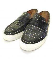 GIVENCHY（ジバンシィ）の古着「スタッズスリッポン」｜ブラック