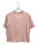 Saint Laurent Parisサンローランパリ）の古着「ボーダーTシャツ　521068 YB2UP」｜レッド
