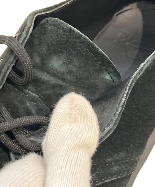 Dr.Martens（ドクターマーチン）Dr.Martens (ドクターマーチン) 1461 MONO 3ホールスウェードシューズ ブラック サイズ:UK5の古着・服飾アイテム