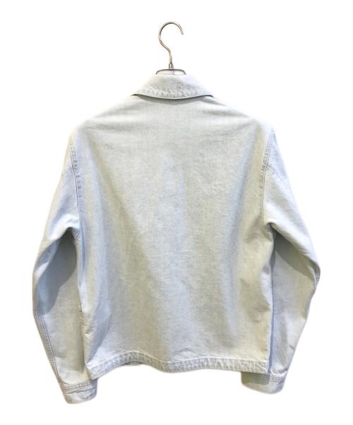 STONE ISLAND（ストーンアイランド）STONE ISLAND (ストーンアイランド) Denim Research Ultra Bleached Denim Jacket　L1S144100006 インディゴ サイズ:Sの古着・服飾アイテム