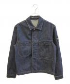 STONE ISLANDストーンアイランド）の古着「Indigo Denim Jacket Blue Rinsed」｜インディゴ