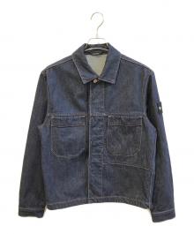 STONE ISLAND（ストーンアイランド）の古着「Indigo Denim Jacket Blue Rinsed」｜インディゴ