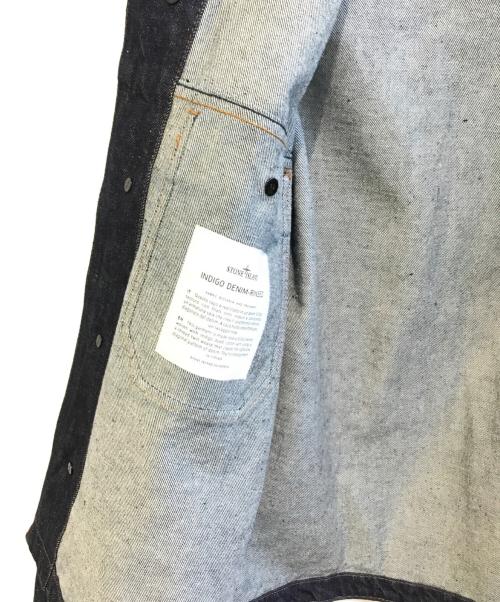 STONE ISLAND（ストーンアイランド）STONE ISLAND (ストーンアイランド) Indigo Denim Jacket Blue Rinsed インディゴ サイズ:Sの古着・服飾アイテム