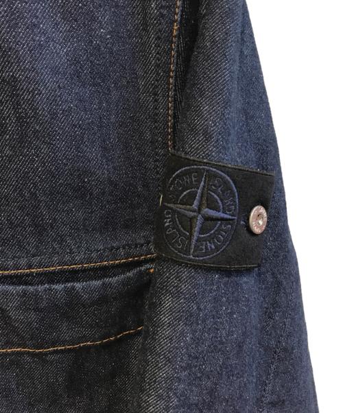 STONE ISLAND（ストーンアイランド）STONE ISLAND (ストーンアイランド) Indigo Denim Jacket Blue Rinsed インディゴ サイズ:Sの古着・服飾アイテム