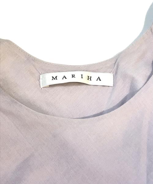 MARIHA（マリハ）MARIHA (マリハ) ノースリーブワンピース パープル サイズ:36の古着・服飾アイテム