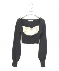 rosymonster luna tunic レッド　美品 中古・古着通販】rosy monster (ロージーモンスター) kurage border