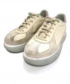 Onitsuka Tigerオニツカタイガー）の古着「厚底スニーカー」｜ベージュ