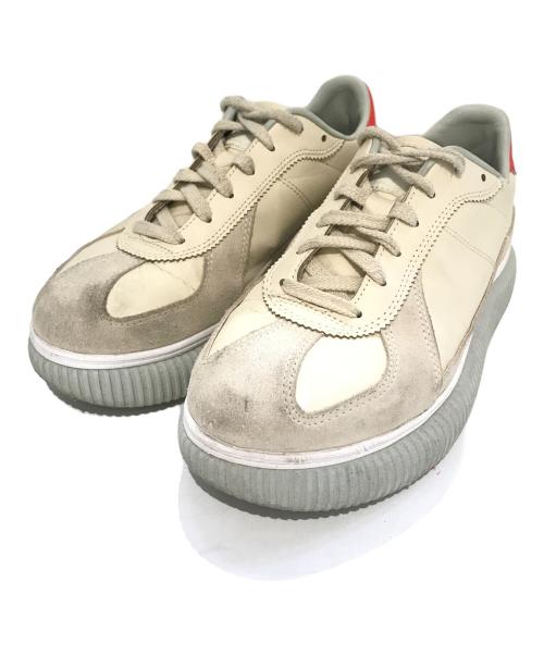 Onitsuka Tiger（オニツカタイガー）Onitsuka Tiger (オニツカタイガー) 厚底スニーカー ベージュ サイズ:SIZE 24cmの古着・服飾アイテム