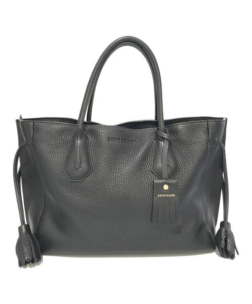 LONGCHAMP（ロンシャン）LONGCHAMP (ロンシャン) トートバッグ　1295843001 ブラックの古着・服飾アイテム