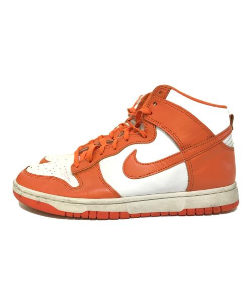 NIKE（ナイキ）NIKE (ナイキ) ハイカットスニーカー　DD1399-101 オレンジ×ホワイト サイズ:27.5の古着・服飾アイテム
