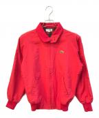 CHEMISE LACOSTEシュミーズ ラコステ）の古着「スイングトップ」｜レッド