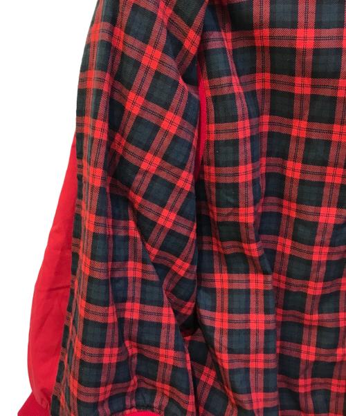 CHEMISE LACOSTE（シュミーズ ラコステ）CHEMISE LACOSTE (シュミーズ ラコステ) スイングトップ レッド サイズ:表記なしの古着・服飾アイテム
