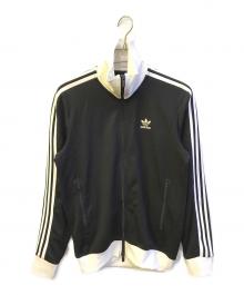 adidas（アディダス）の古着「トラックジャケット」｜ブラック