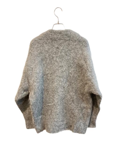 N.O.R.C（ノーク）N.O.R.C (ノーク) アルパカヘアリーニットカーディガン グレー サイズ:1の古着・服飾アイテム