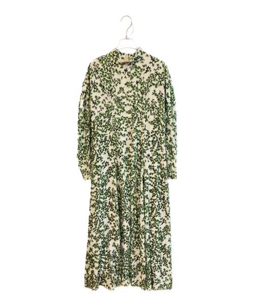 CLANE（クラネ）CLANE (クラネ) フローレットオパールワンピース グリーン サイズ:1の古着・服飾アイテム