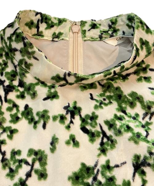 CLANE（クラネ）CLANE (クラネ) フローレットオパールワンピース グリーン サイズ:1の古着・服飾アイテム