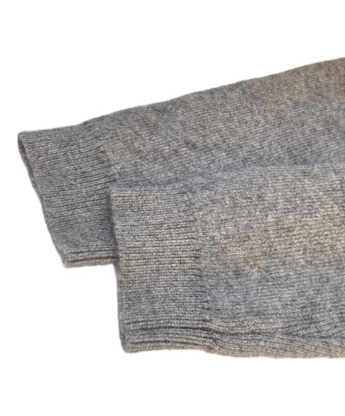 MIESROHE（ミースロエ）MIESROHE (ミースロエ) シャギーコンパクトニットカーデ グレー サイズ:freeの古着・服飾アイテム