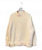 CLANEクラネ）の古着「BASIC WARM KNIT TOPS」｜アイボリー