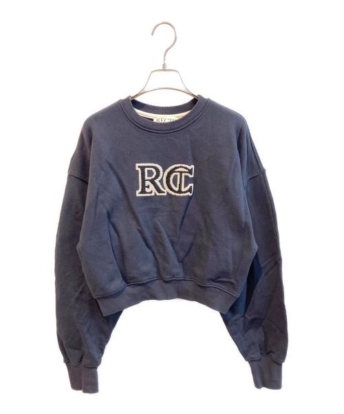 RECTO（レクト）RECTO (レクト) クロップドスウェット　RW23AJTP008IN ネイビー サイズ:Freeの古着・服飾アイテム