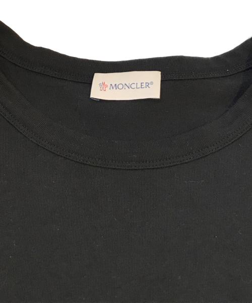 MONCLER（モンクレール）MONCLER (モンクレール) ロングスリーブカットソー/MAGLIA T-SHIRT M/LUNGA　C-SCOM-20-6723 ブラック サイズ:Mの古着・服飾アイテム