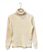 NIGEL CABOURNナイジェルケーボン）の古着「TURTLE NECK - WAFFLE」｜ホワイト