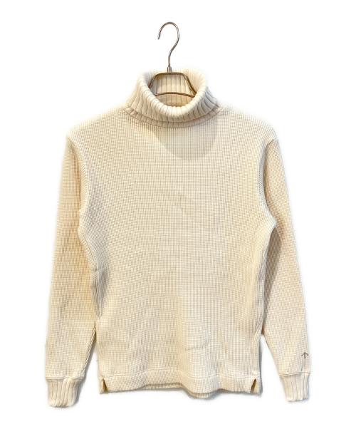 NIGEL CABOURN（ナイジェルケーボン）NIGEL CABOURN (ナイジェルケーボン) TURTLE NECK - WAFFLE ホワイト サイズ:44の古着・服飾アイテム