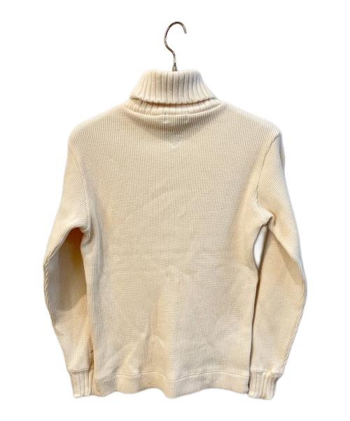 NIGEL CABOURN（ナイジェルケーボン）NIGEL CABOURN (ナイジェルケーボン) TURTLE NECK - WAFFLE ホワイト サイズ:44の古着・服飾アイテム