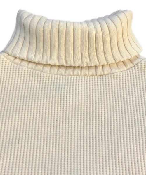 NIGEL CABOURN（ナイジェルケーボン）NIGEL CABOURN (ナイジェルケーボン) TURTLE NECK - WAFFLE ホワイト サイズ:44の古着・服飾アイテム