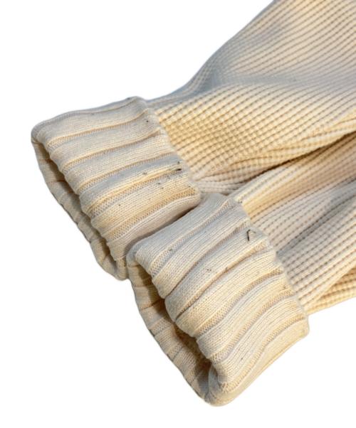 NIGEL CABOURN（ナイジェルケーボン）NIGEL CABOURN (ナイジェルケーボン) TURTLE NECK - WAFFLE ホワイト サイズ:44の古着・服飾アイテム