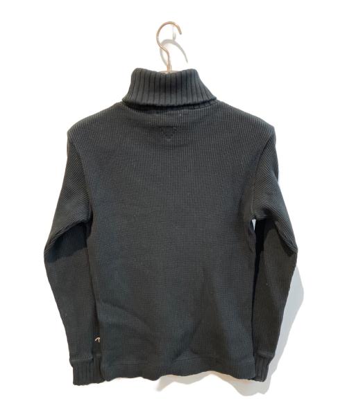 NIGEL CABOURN（ナイジェルケーボン）NIGEL CABOURN (ナイジェルケーボン) TURTLE NECK - WAFFLE ブラック サイズ:44の古着・服飾アイテム