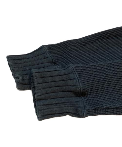 NIGEL CABOURN（ナイジェルケーボン）NIGEL CABOURN (ナイジェルケーボン) TURTLE NECK - WAFFLE ブラック サイズ:44の古着・服飾アイテム