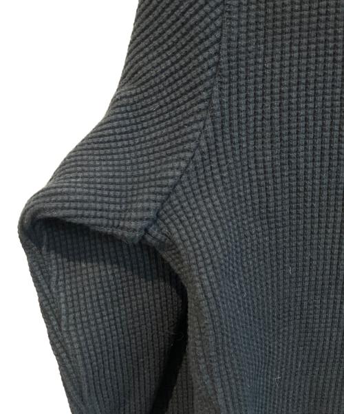 NIGEL CABOURN（ナイジェルケーボン）NIGEL CABOURN (ナイジェルケーボン) TURTLE NECK - WAFFLE ブラック サイズ:44の古着・服飾アイテム