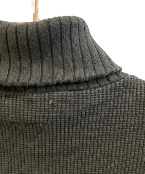 NIGEL CABOURN（ナイジェルケーボン）NIGEL CABOURN (ナイジェルケーボン) TURTLE NECK - WAFFLE ブラック サイズ:44の古着・服飾アイテム