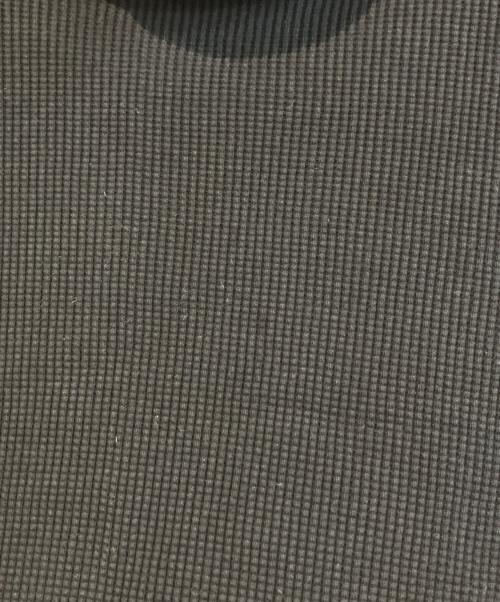 NIGEL CABOURN（ナイジェルケーボン）NIGEL CABOURN (ナイジェルケーボン) TURTLE NECK - WAFFLE ブラック サイズ:44の古着・服飾アイテム
