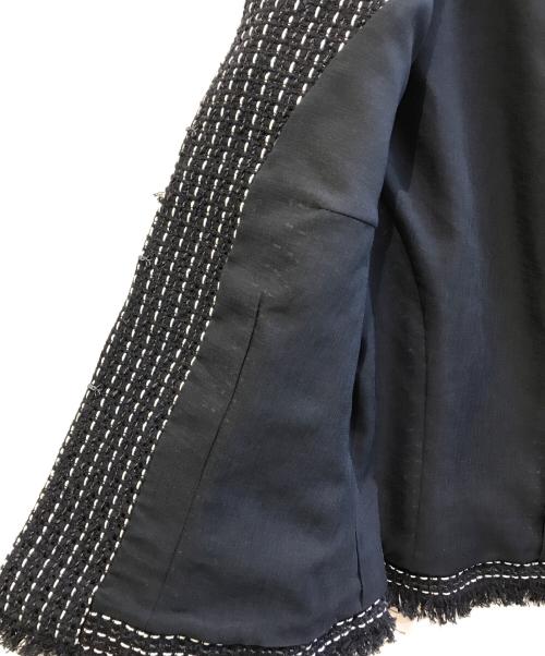 Rene（ルネ）Rene (ルネ) ツイードセットアップ　6123150 ネイビー サイズ:36の古着・服飾アイテム