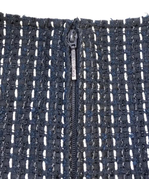 Rene（ルネ）Rene (ルネ) ツイードセットアップ　6123150 ネイビー サイズ:36の古着・服飾アイテム