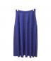 LE CIEL BLEU（ルシェルブルー）の古着「プリーツスカート/Wave Pleated Skirt　24S67102」｜ブルー
