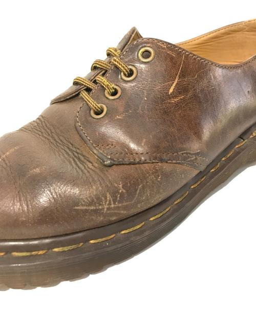 Dr.Martens（ドクターマーチン）Dr.Martens (ドクターマーチン) プレーントゥシューズ ブラウン サイズ:SIZE UK7の古着・服飾アイテム