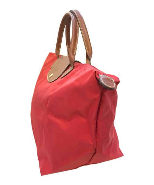 LONGCHAMP（ロンシャン）LONGCHAMP (ロンシャン) トートバッグ/ル プリアージュ レッドの古着・服飾アイテム
