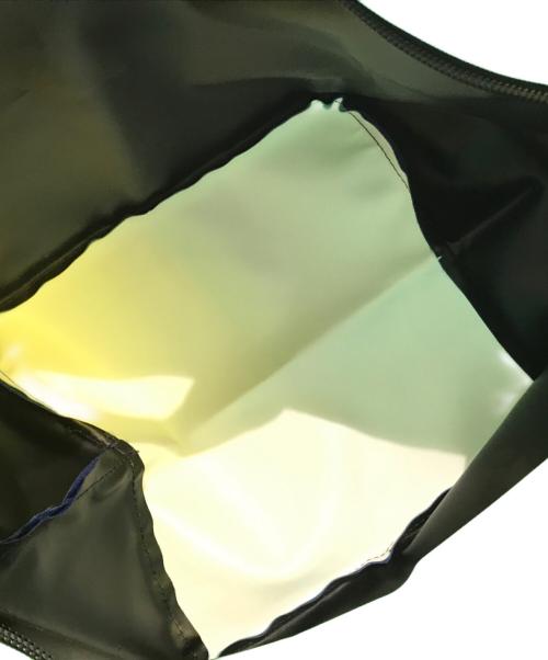 Herve Chapelier（エルベシャプリエ）Herve Chapelier (エルベシャプリエ) ナイロン舟型トートM アンディゴ×ミントの古着・服飾アイテム