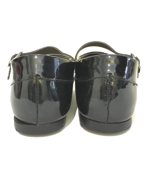 BIRKENSTOCK（ビルケンシュトック）BIRKENSTOCK (ビルケンシュトック) エナメルフラットシューズ　01 18 03 ブラック サイズ:23の古着・服飾アイテム