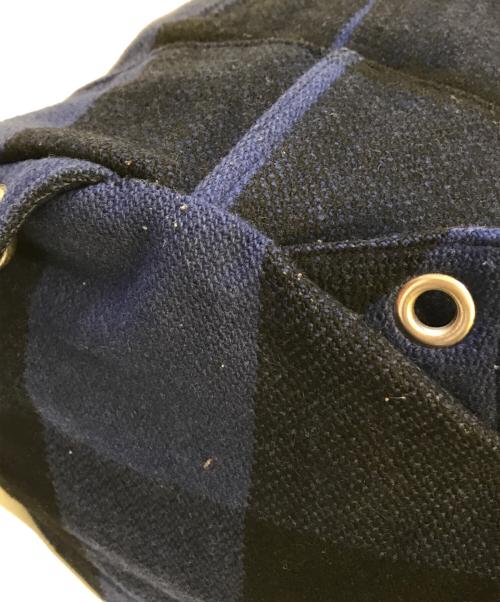 POST O'ALLS（ポストオーバーオールズ）POST O'ALLS (ポストオーバーオールズ) ショルダーバッグ ブルーの古着・服飾アイテム