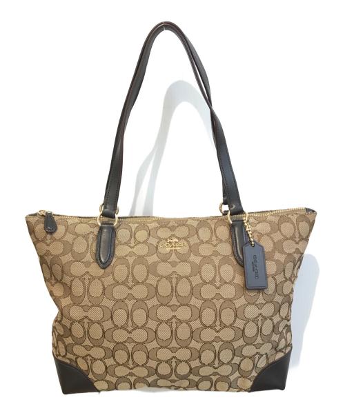 COACH（コーチ）COACH (コーチ) トートバッグ ブラウンの古着・服飾アイテム