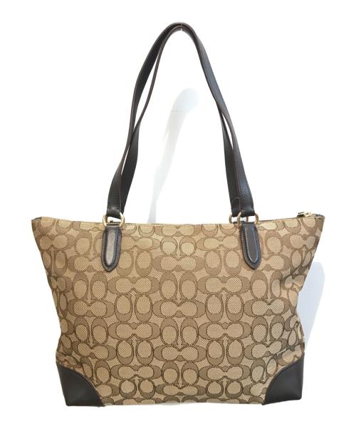 COACH（コーチ）COACH (コーチ) トートバッグ ブラウンの古着・服飾アイテム